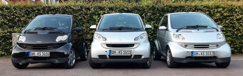 Verdeck Smart Fortwo 451 in Sonnenland A+